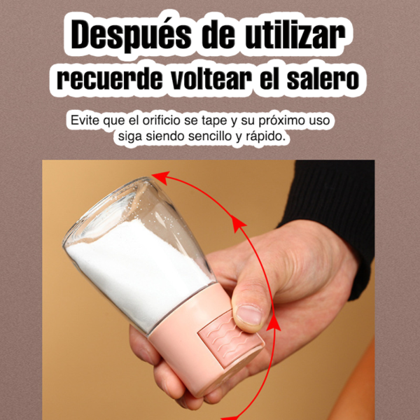 Saleros de Vidrio Pimentero Dispensador 0.5g 4 pzs Cocina- Consejos de uso - Innovalov