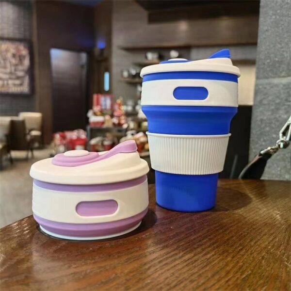 Vaso Termico Para Cafe Silicón Plegable Termo Reutilizable en café Starbucks - Innovalov